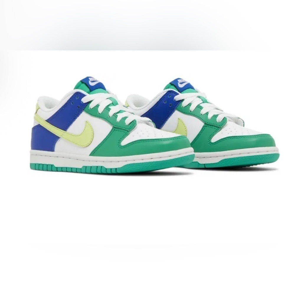 Nike Dunk Low TD Sz 1.5 White Stadium Green Game Royal Lemon